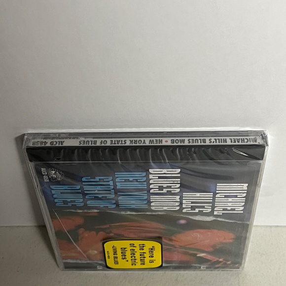 Vintage 1998 Michael Hills Blues Mob New York State Of Blues CD Electric Sealed - Picture 8 of 9